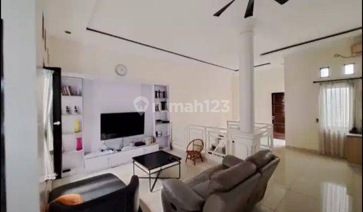 ruang keluarga rumah siap huni di malaka