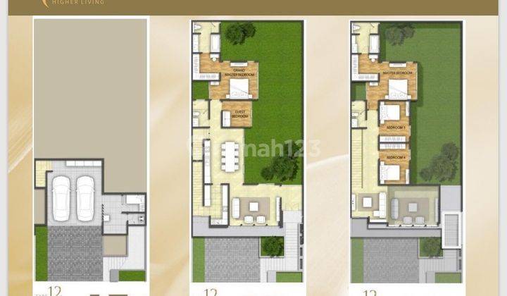 Rumah Dijual Di Cluster Lancewood Navapark Bsd City  2