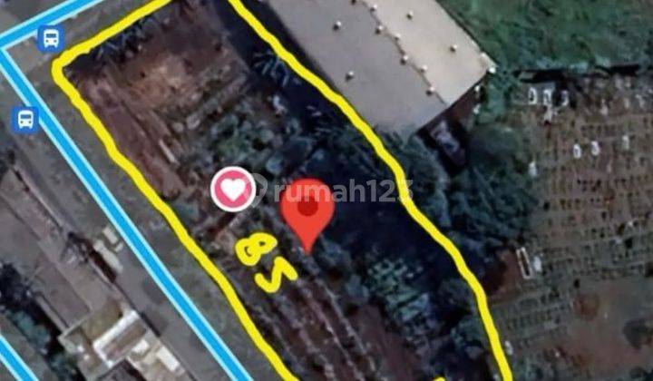 Tanah Kavling Lahan Murah Bu Pinggir Jalan Di Raya Pondok Aren 2