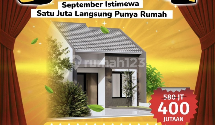 Rumah Tanpa Dp Di Bogor - Booking Fee 1 Juta All In Free Semua Biaya 2