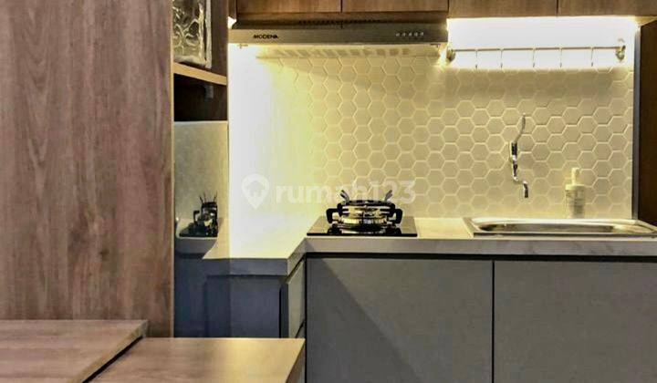 dapur apartemen podomoro golf view cimanggis