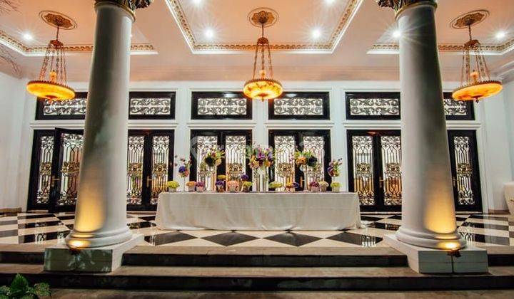 tampak depan dijual aurora mansion bukit permata
