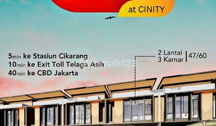 Cluster Mizumi At Cinity-Dp 0%-Bayar 10 Juta All In Free Biaya-Biaya 2