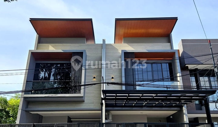 Rumah Baru Di Kavling Dki Meruya Hadap Selatan