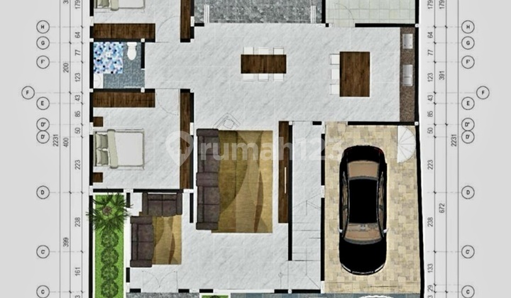 Rumah Di Radio Dalam, Gandaria Utara - Komplek Griya Mandiri Radio Dalam 2