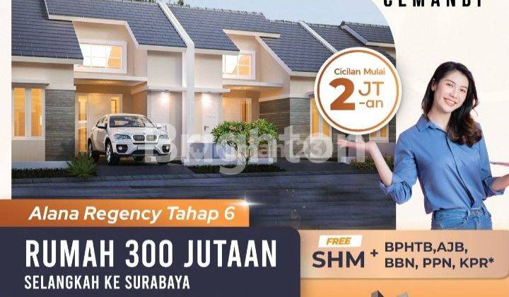 RUMAH CEMANDI, UNIT INDENT CUMA 800METER KE OERR 2