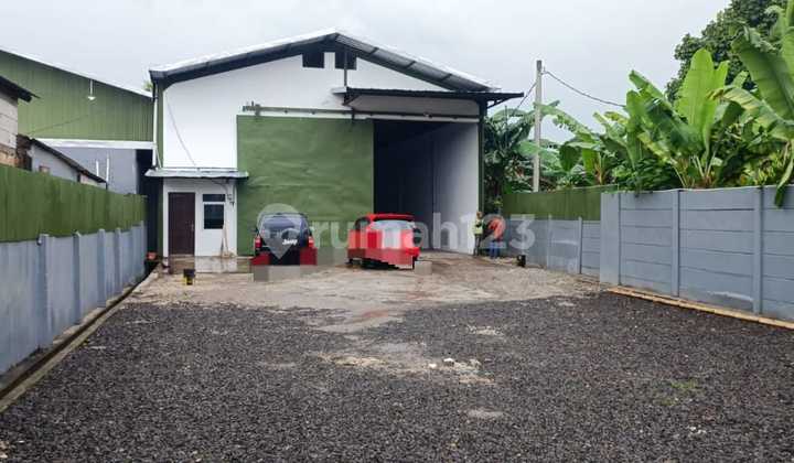 For Rent New Warehouse Building On The Side of Cileungsi Main Road. Bogor Regency