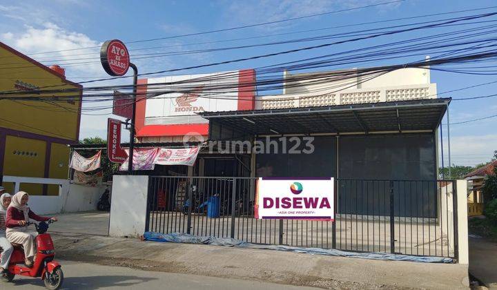 Di Sewakan Ruko 2 Lantai di Pinggir Jalan Raya Selang Cibitung Kab. Bekasi  1