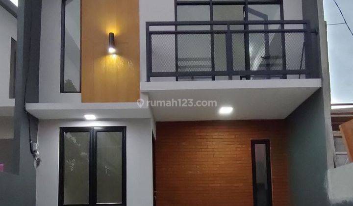 Rumah minimalis 2 lantai lokasi strategis di ciracas jakarta 1