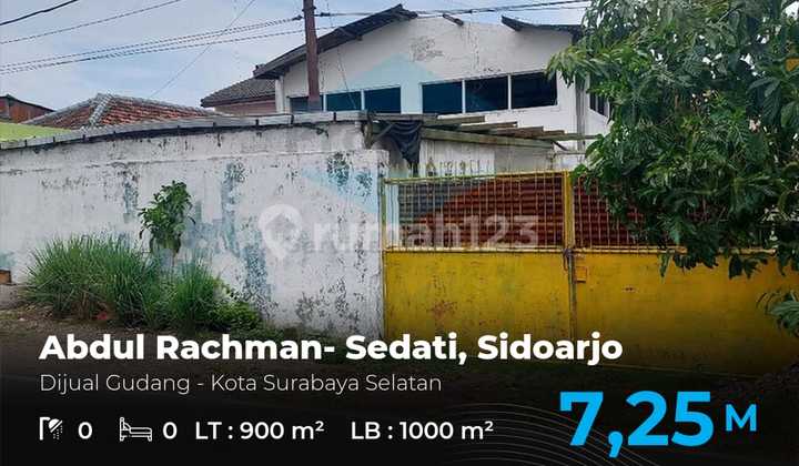 Gudang Abdul Rachman Sedati, Sidoarjo Kota Surabaya Selatan 1