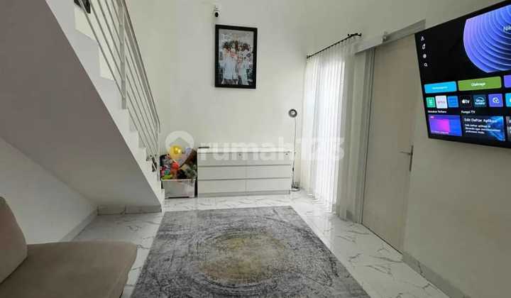 Rumah Full Furnished Bergaya Eropa Dalam Cluster Di Arcamanik Bandung