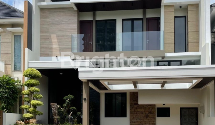 Rumah Baru, Lokasi Premium, Di Cluster Terdepan Citraland Surabaya, Depan Taman, Desain Bagus & Bahan Berkualitas !  