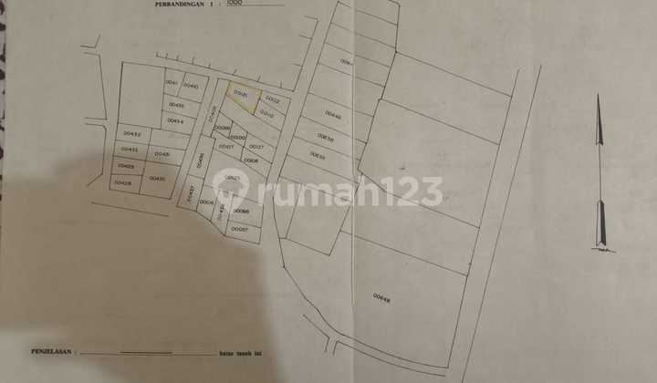 Land for Sale in a Strategic Location Behind Jatingaleh Market, Semarang 2