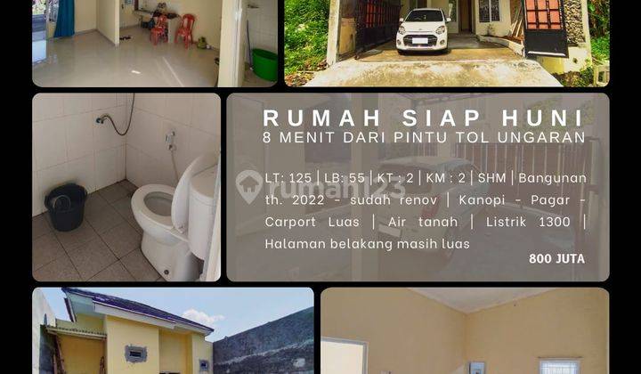 Rumah Siap Huni di Gedanganak Ungaran Timur Dekat Undaris 1