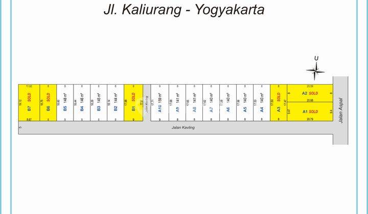 SHM Siap Balik Nama, Kavling Kaliurang Dekat Kampus Uii Terpadu 4