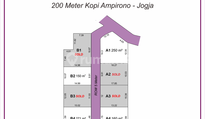 Kavling Villa Menoreh, View Bukit Dan Sawah Cantik, Cicil 12x 2