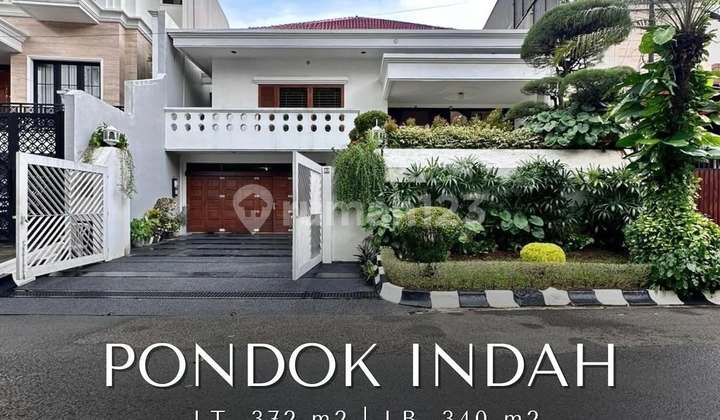 Rumah Mewah Siap Huni di Prime Area Pondok Indah, LT 372 LB 340