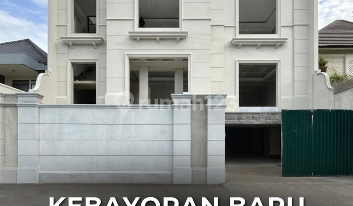 Brand New On Progress Semi Furnished House di Kebayoran Baru, LT 403 LB 925