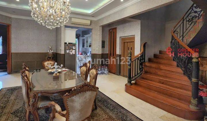 Rumah Klasik Mewah di Pondok Indah, Lt Lb 535 1000 2