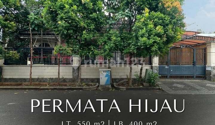Rumah Klasik Modern di Permata Hijau, LT 550 LB 400