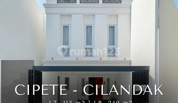 Brand New Semi Furnished House di Cipete, LT 113 LB 240