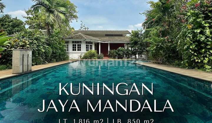 Rumah Halaman Luas Hitung Tanah di Kuningan, LT 1816 LB 850