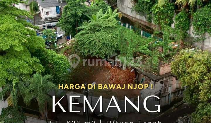 Lahan Bebas Banjir di Kemang, LT 623 Lahan Bebas Banjir di Kemang, LT 623