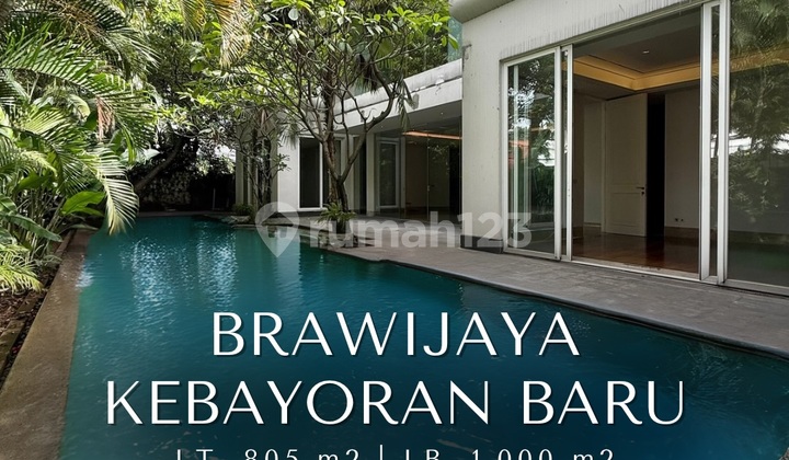Luxurious Modern Hook House di Brawijaya, LT 805 LB 1000