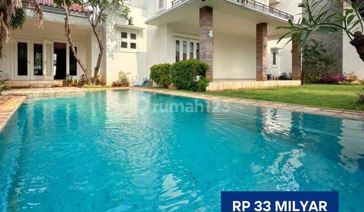 Rumah Cantik Siap Huni di Cilandak Cipete, Lt 910 Lb 800 1