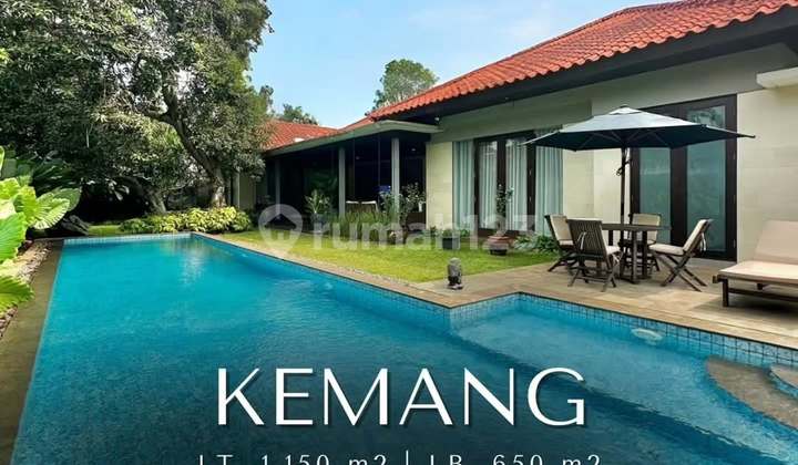 Rumah Halaman Luas by Yori Antar di Kemang, LT 1150 LB 650 Rumah Halaman Luas by Yori Antar di Kemang, LT 1150 LB 650