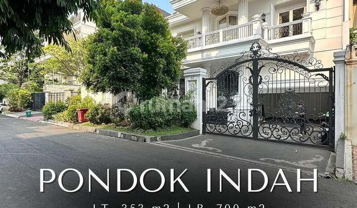 Luxurious Modern Classic di Area Premium Pondok Indah, LT 353 LB 700