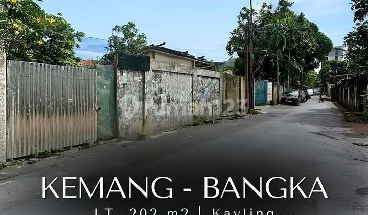 Kavling Siap Bangun Hadap Selatan di Kemang - Bangka, LT 202