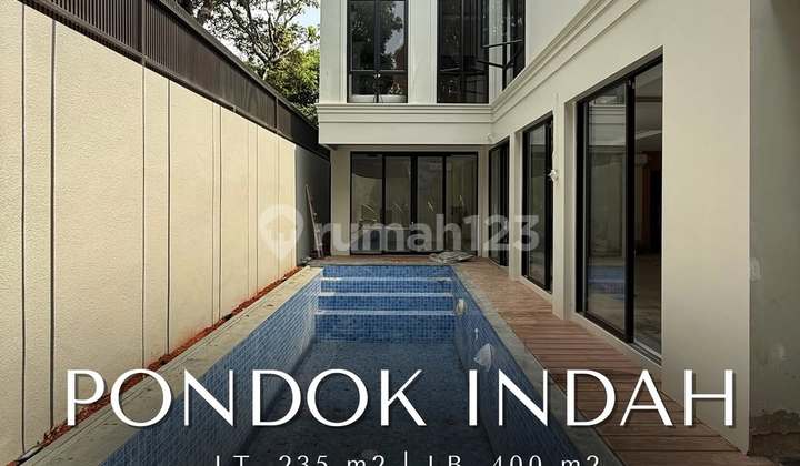 Brand New Hook House di Pondok Indah, LT 235 LB 400 Brand New Hook House di Pondok Indah, LT 235 LB 400