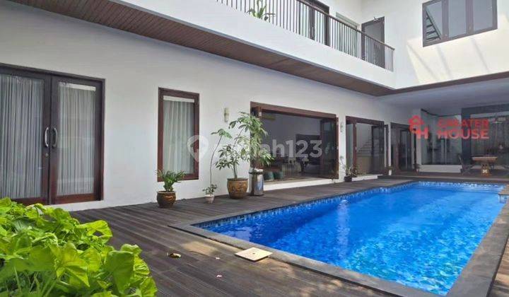 Tropical Modern House Siap Huni di Kemang, Lt Lb 539 610 1