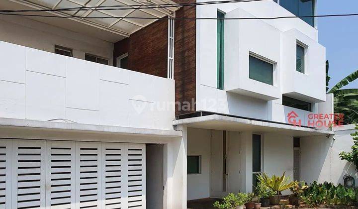 Modern Tropical House Siap Huni di Cipete, Lt Lb 830 550 1