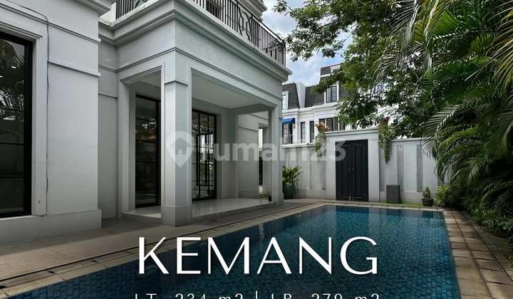 Rumah Classic French Dalam Cluster Kemang, LT 234 LB 279