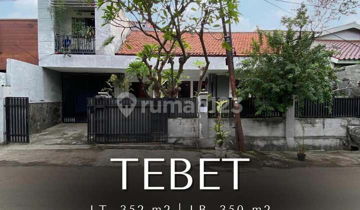 Rumah Hitung Tanah Cocok untuk Kost di Tebet, LT 352 LB 350 1