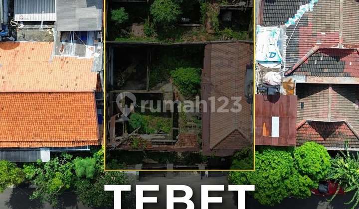 Rumah Hitung Tanah Row Jalan Lebar di Tebet, LT 238