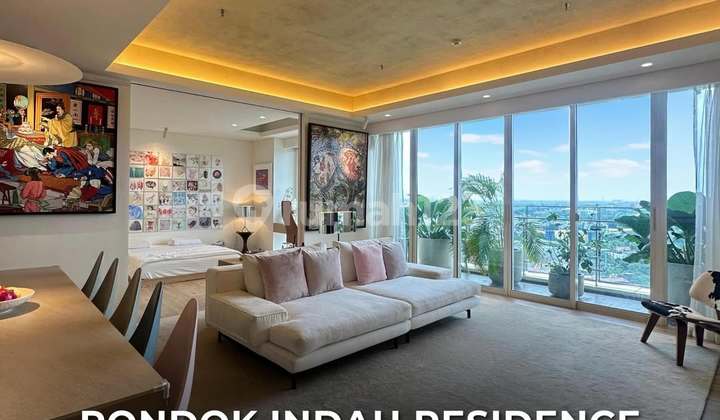 Semi Furnished 2 BR Apartement Pondok Indah Residence, LB 137