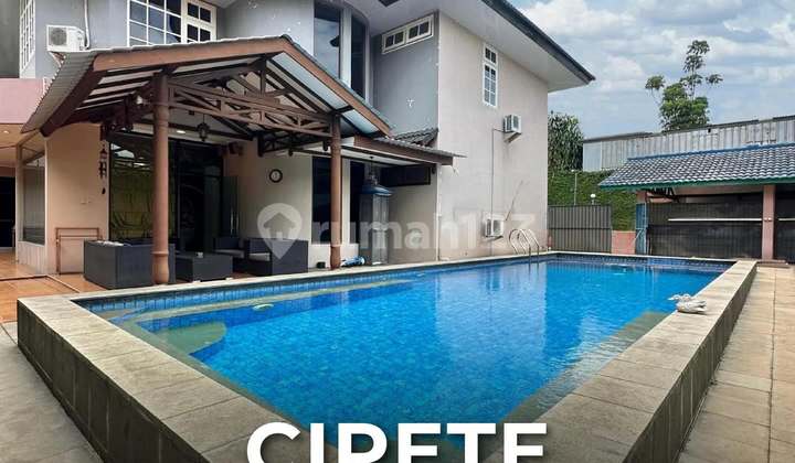 Rumah Siap Huni Semi Furnished di Cipete, LT 899 LB 467