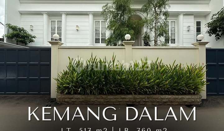 Rumah Baru Klasik Modern Furnished di Kemang Dalam, LT 517 LB 760