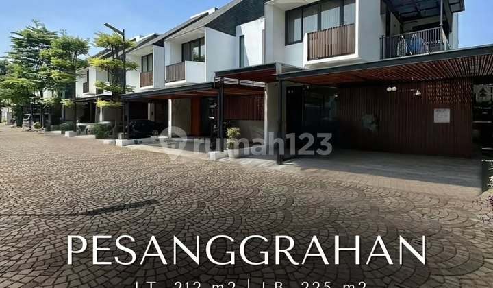 Rumah Siap Huni di Townhouse Pesanggrahan Bintaro, LT 212 LB 225
