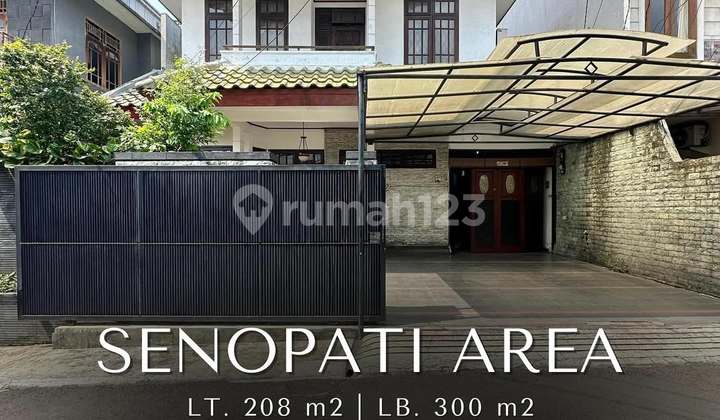 Well-Maintained Nice House in Senopati near SCBD, Land Area 208 Building Area 300