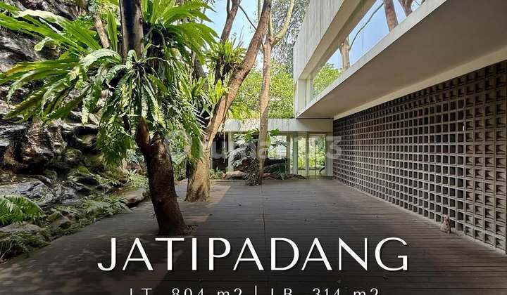 Rumah Nyaman di Tanah Teduh Jati Padang, LT 804 LB 314 Rumah Nyaman di Tanah Teduh Jati Padang, LT 804 LB 314