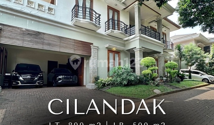 Rumah Modern Klasik dalam Cluster Cilandak, LT 899 LB 500