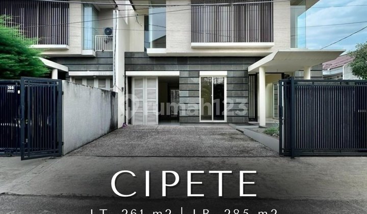 Rumah Siap Huni Hook di Komplek Cipete, LT 261 LB 285 Rumah Siap Huni Hook di Komplek Cipete, LT 261 LB 285