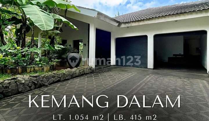 Rumah Bagus Siap Huni di Kemang Dalam, LT 1054 LB 415
