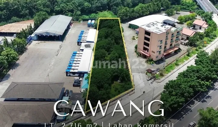 Lahan Komersial dekat Stasiun Kereta Cepat Cawang, LT 2716 Lahan Komersial dekat Stasiun Kereta Cepat Cawang, LT 2716