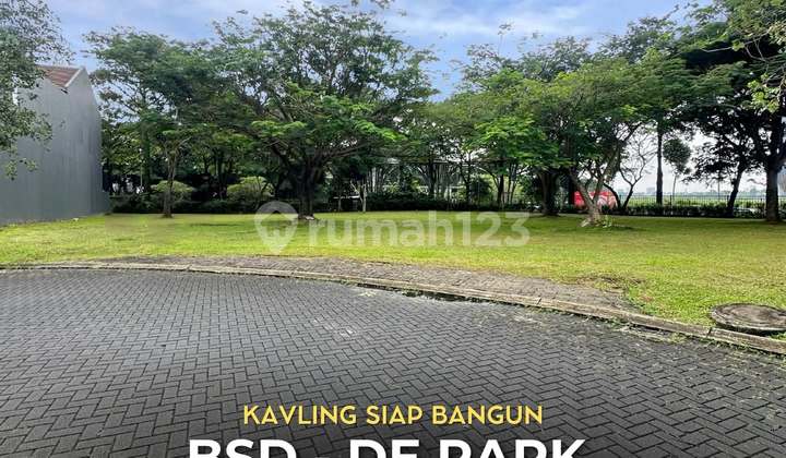 Lahan Siap Bangun di Cluster De Park BSD, LT 478