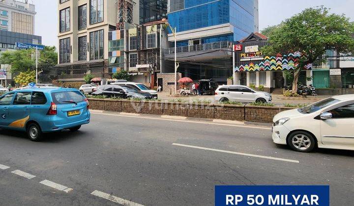 Gedung 8 Lantai Hadap Timur di Kh Mas Mansyur, Lt 200 Lb 1750 1